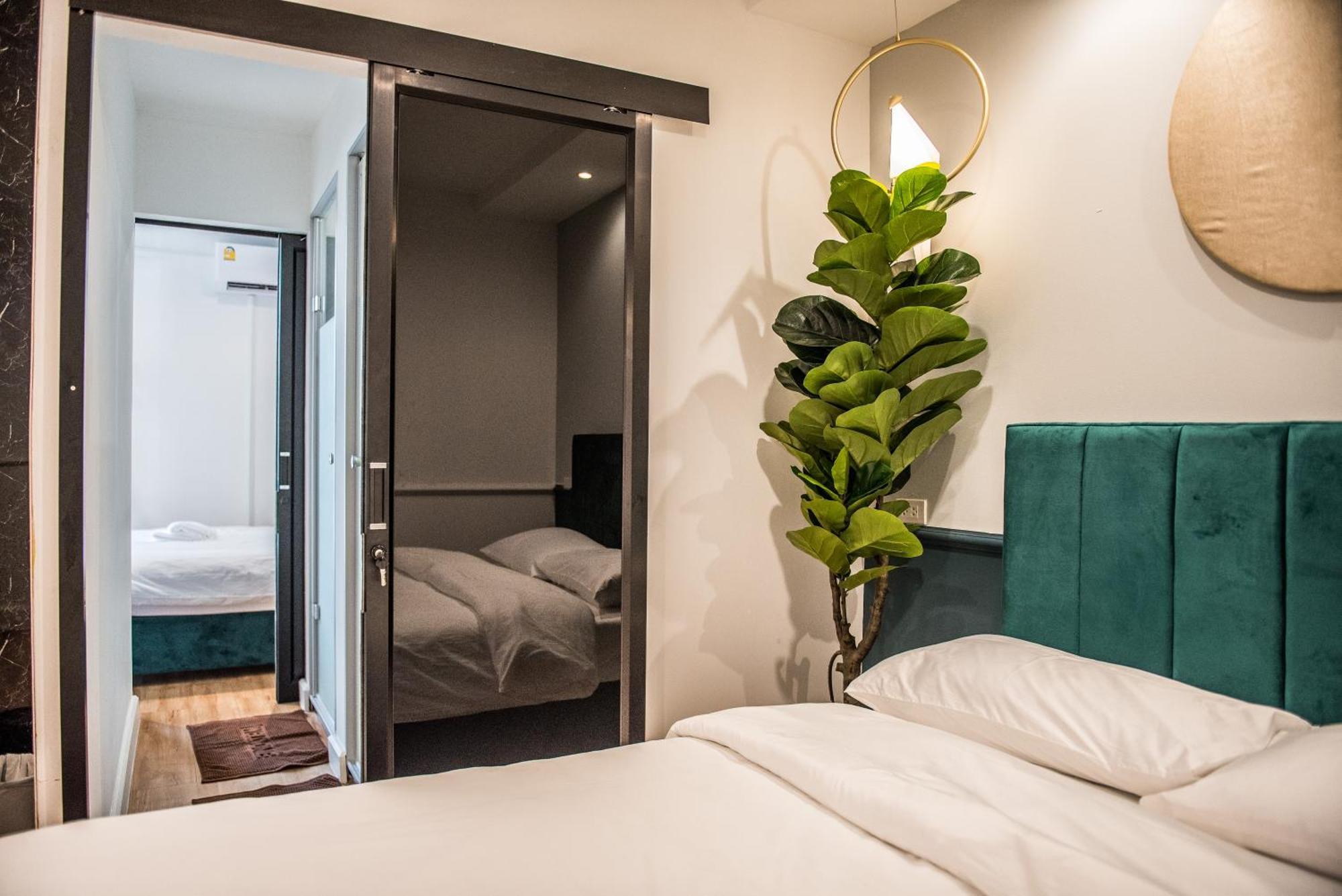 Theme Boutique Hotel Bangkok Makkaszan Szoba fotó