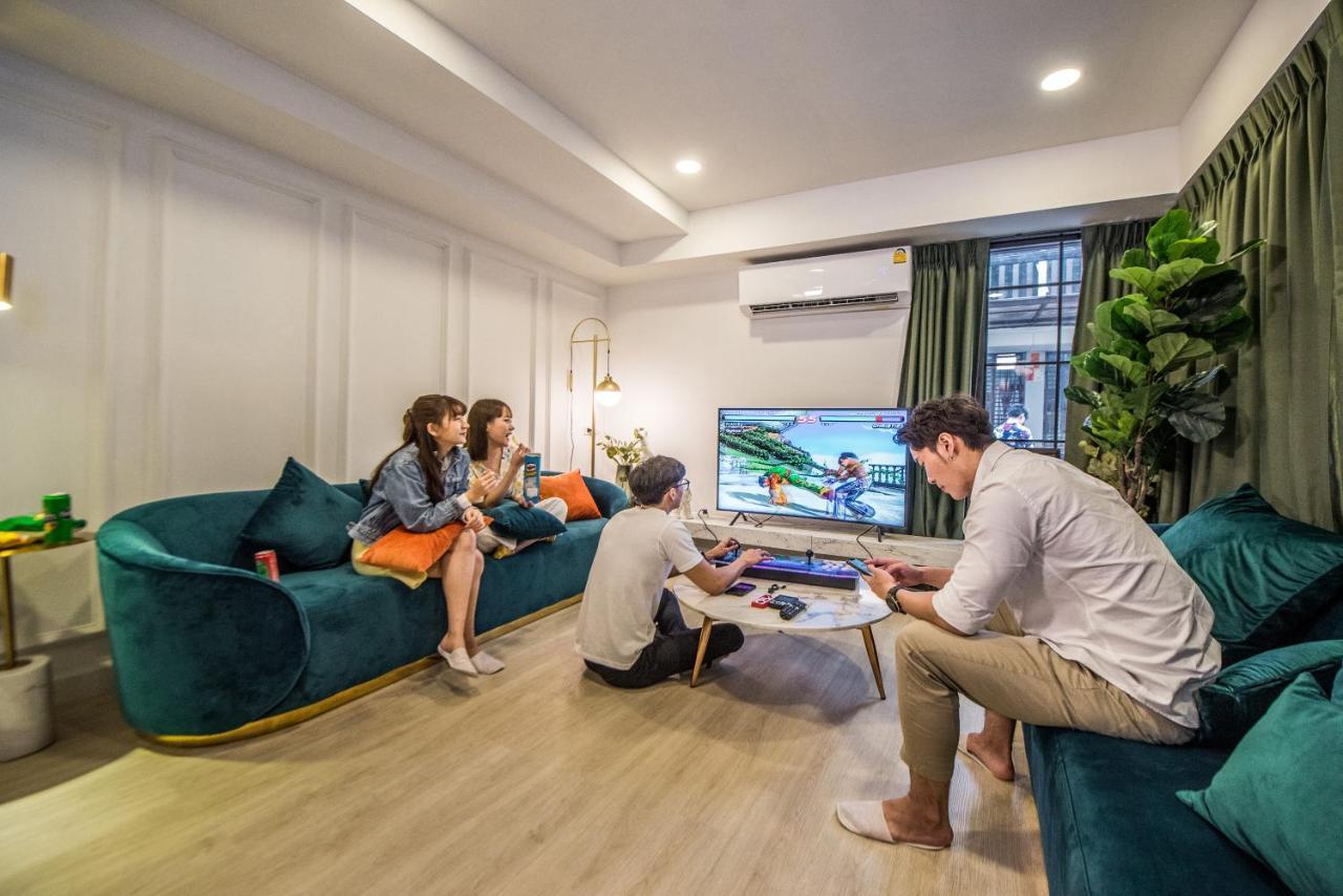 Theme Boutique Hotel Bangkok Makkaszan Kültér fotó